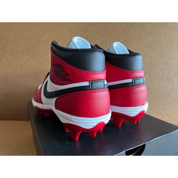 All Sizes - Air Jordan 1 Mid TD Chicago Lost & Found Football Cleats FJ6805-106 main image 7